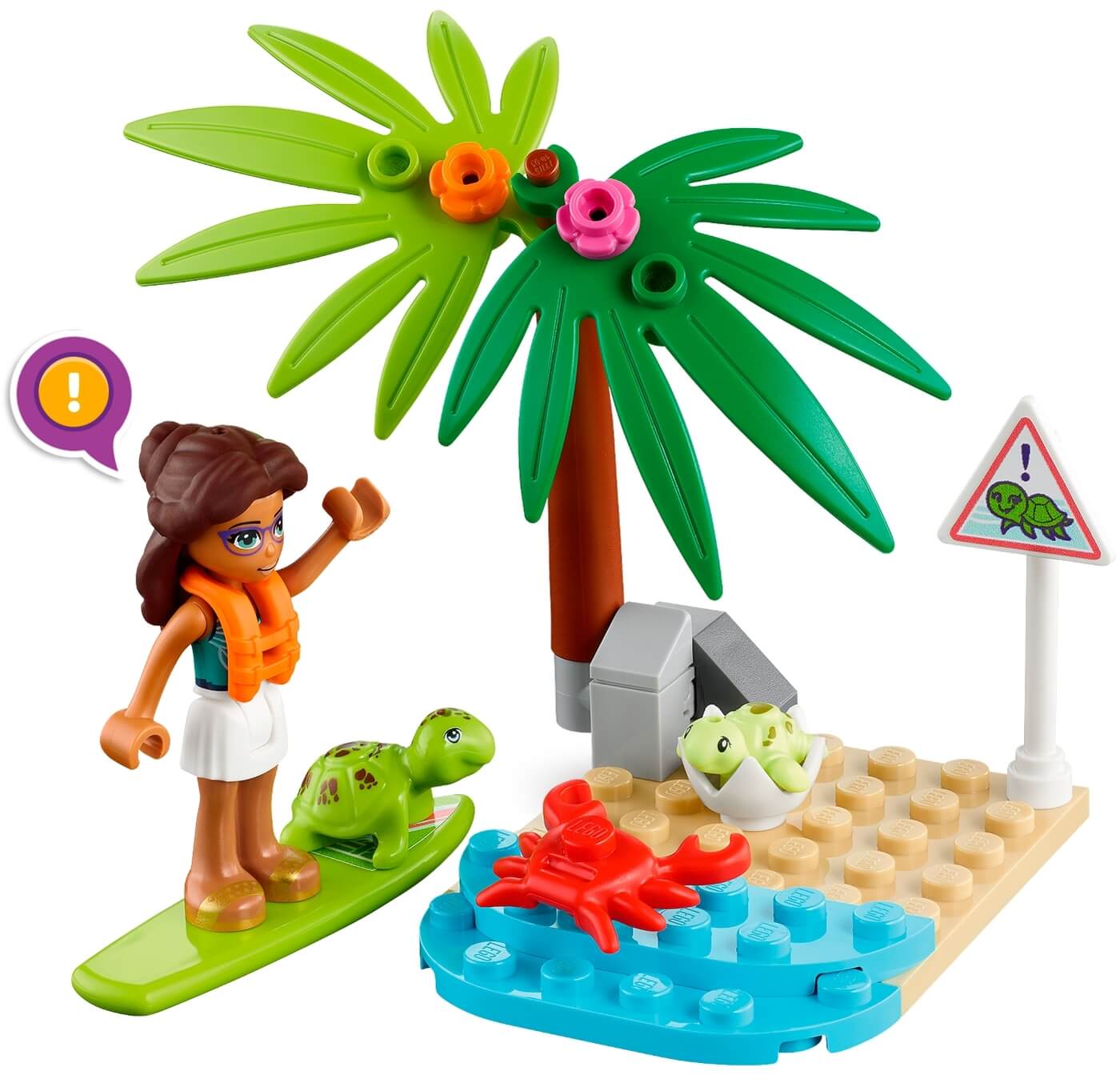 Vehiculo de Salvamentos de Tortugas ( Lego 41697 ) imagen b