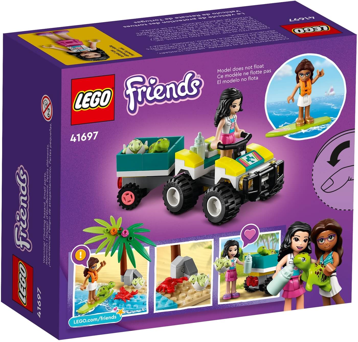 Vehiculo de Salvamentos de Tortugas ( Lego 41697 ) imagen g
