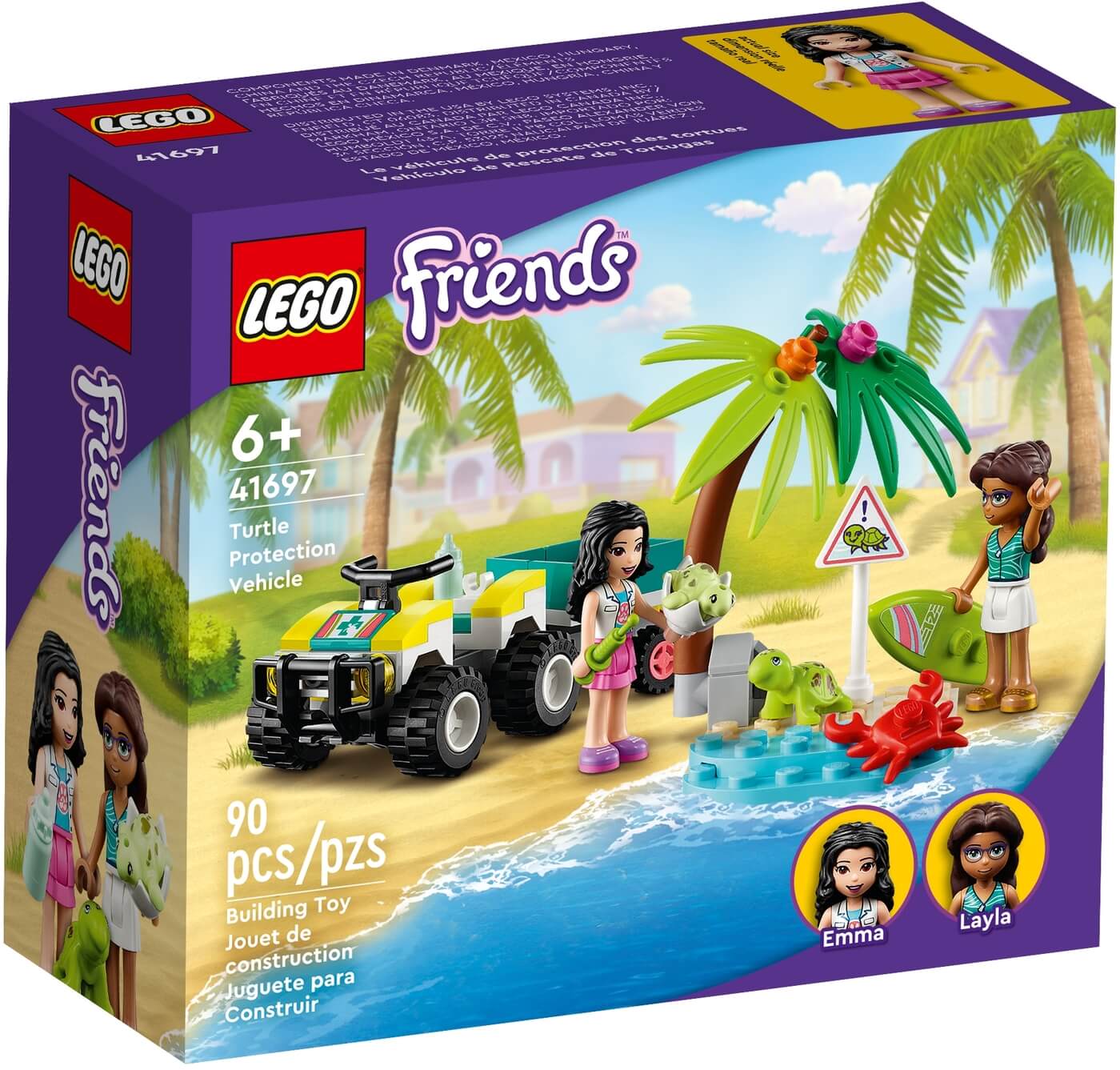 Vehiculo de Salvamentos de Tortugas ( Lego 41697 ) imagen h