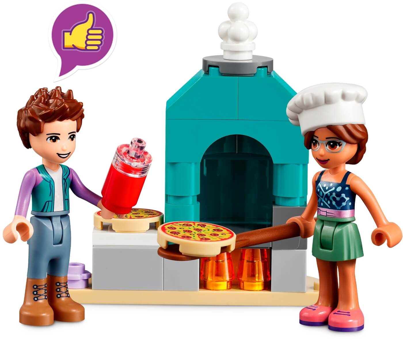 Pizzeria de Heartlake City ( Lego 41705 ) imagen e