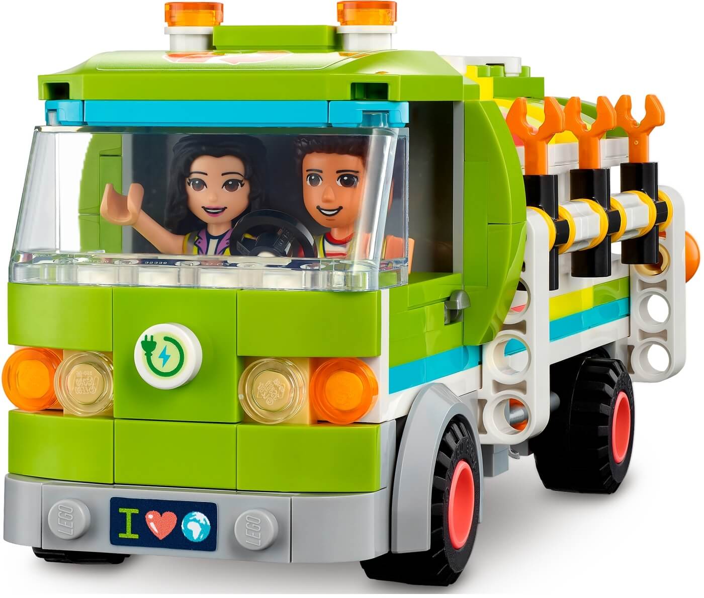 Camion de Reciclaje de Playa ( Lego 41712 ) imagen b