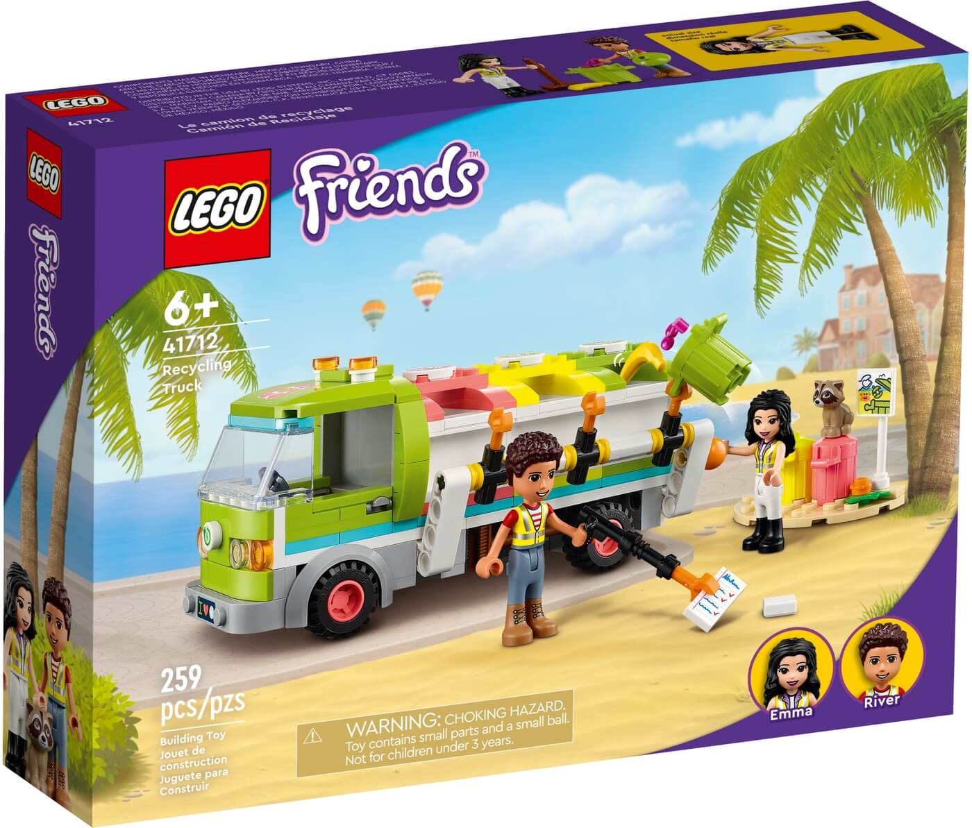 Camion de Reciclaje de Playa ( Lego 41712 ) imagen h