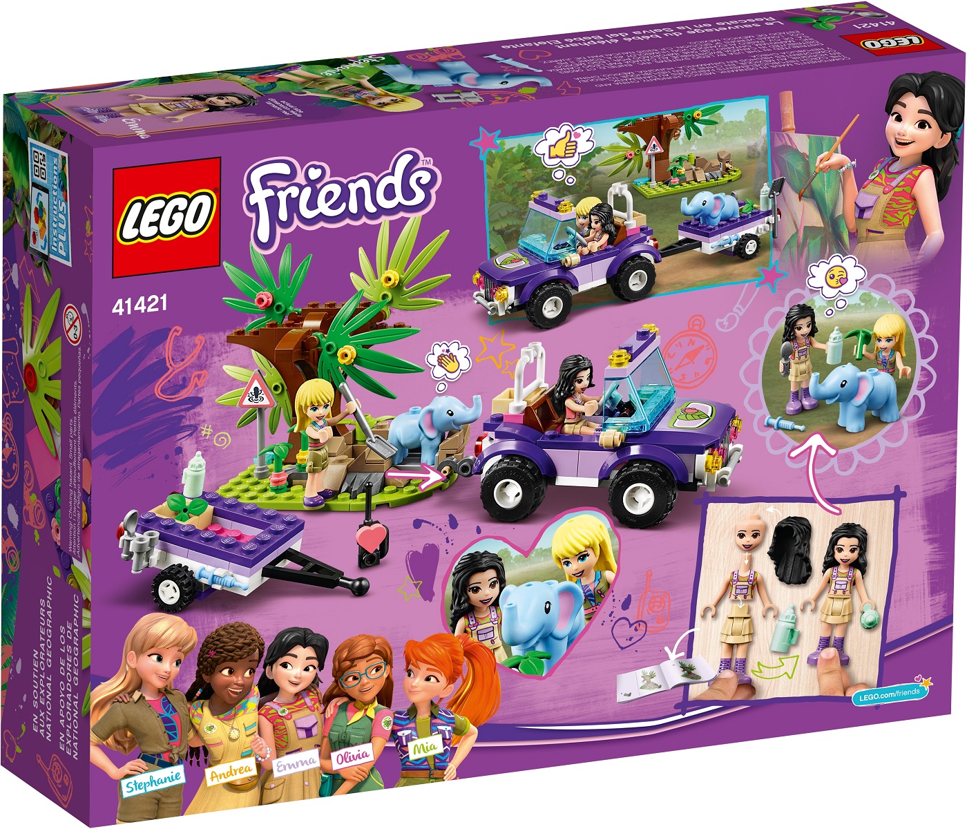 Rescate en la Jungla del Bebe Elefante ( Lego 41421 ) imagen f