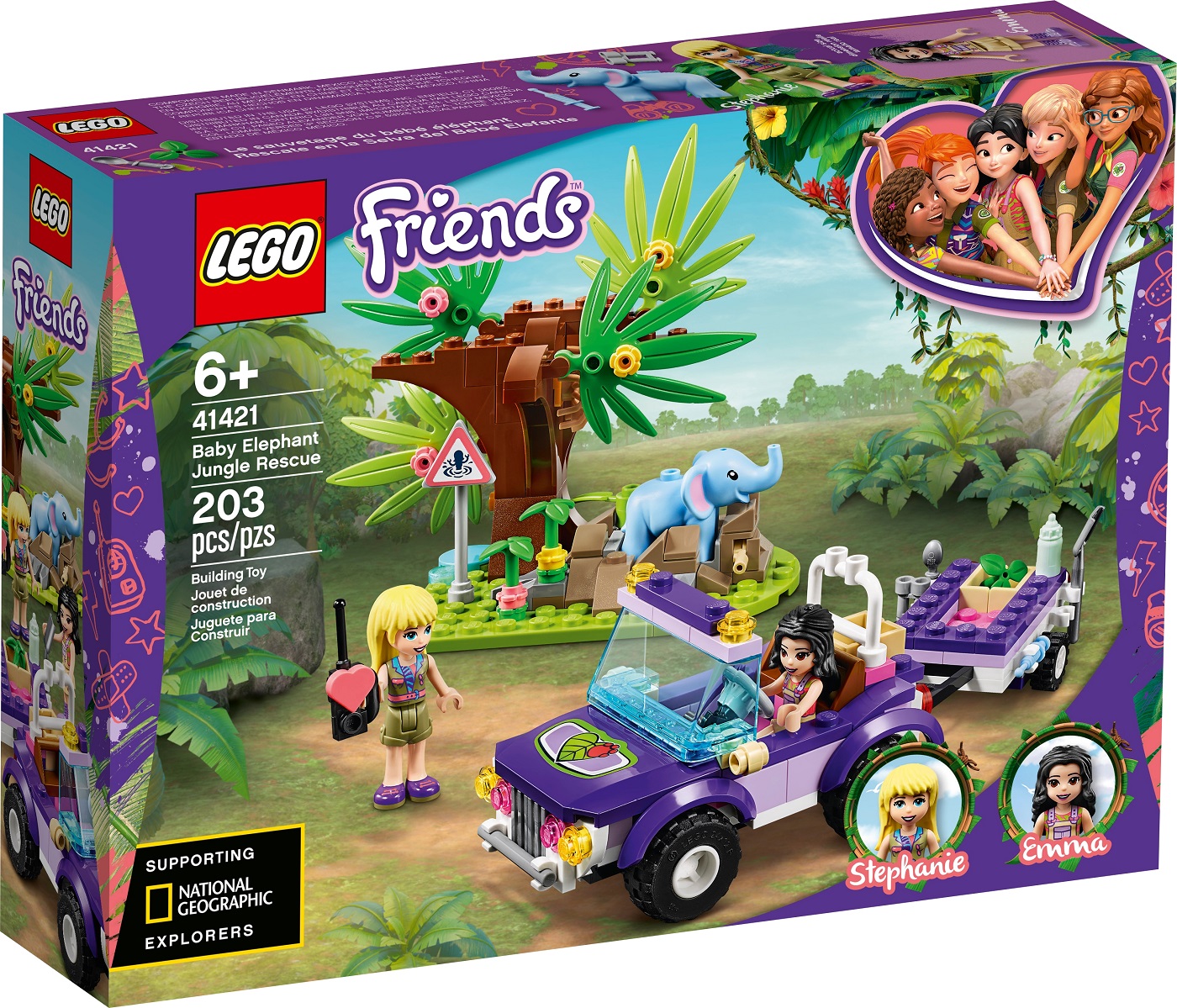 Rescate en la Jungla del Bebe Elefante ( Lego 41421 ) imagen g