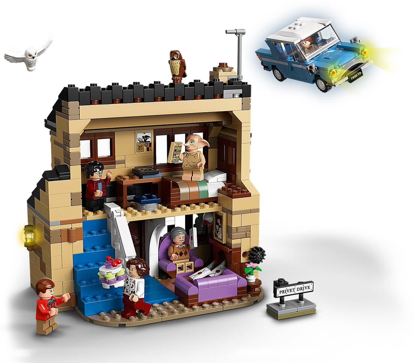 Numero 4 de Privet Drive ( Lego 75968 ) imagen c