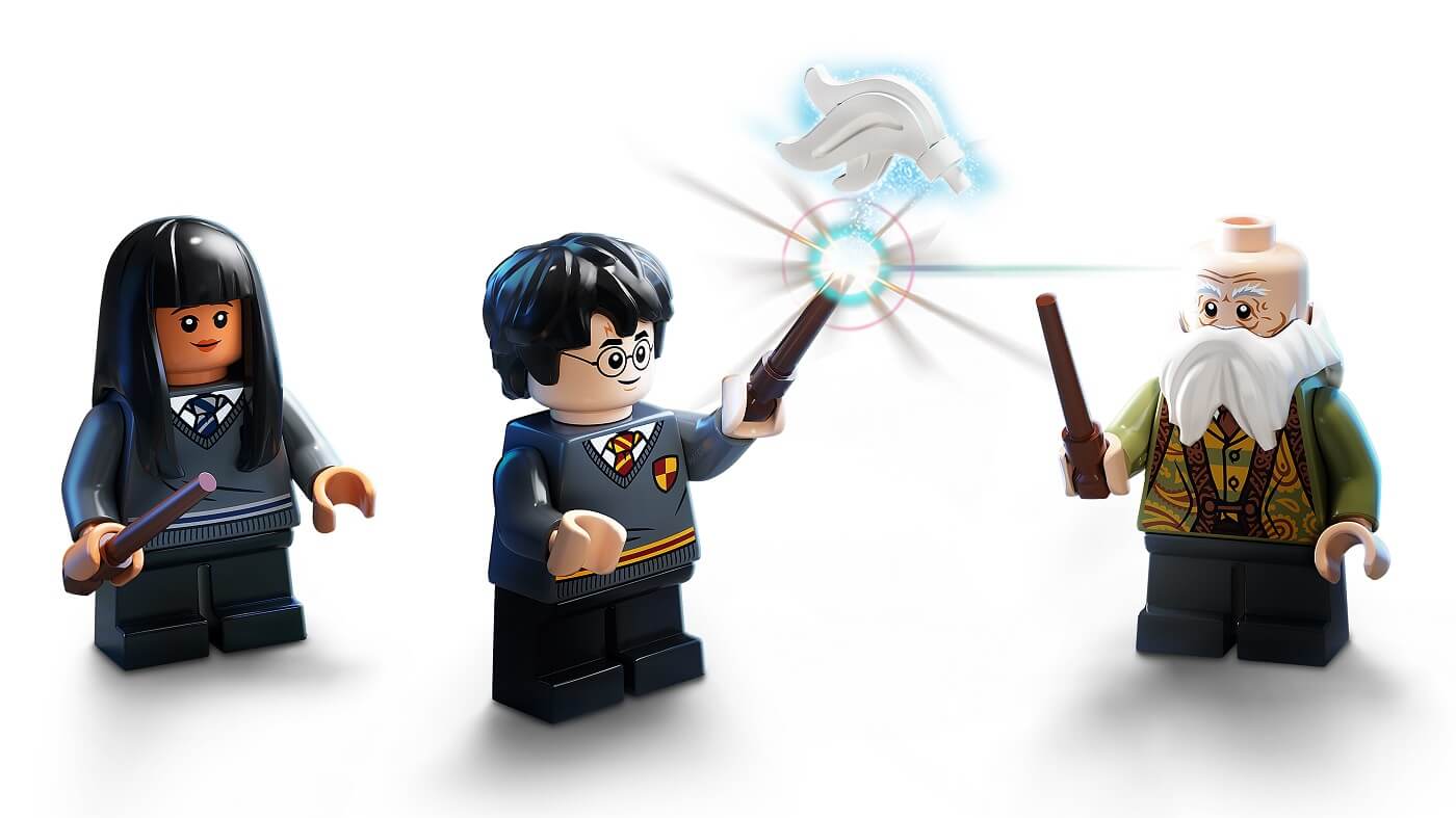 Momento Hogwarts Clase de Encantamientos ( Lego 76385 ) imagen g