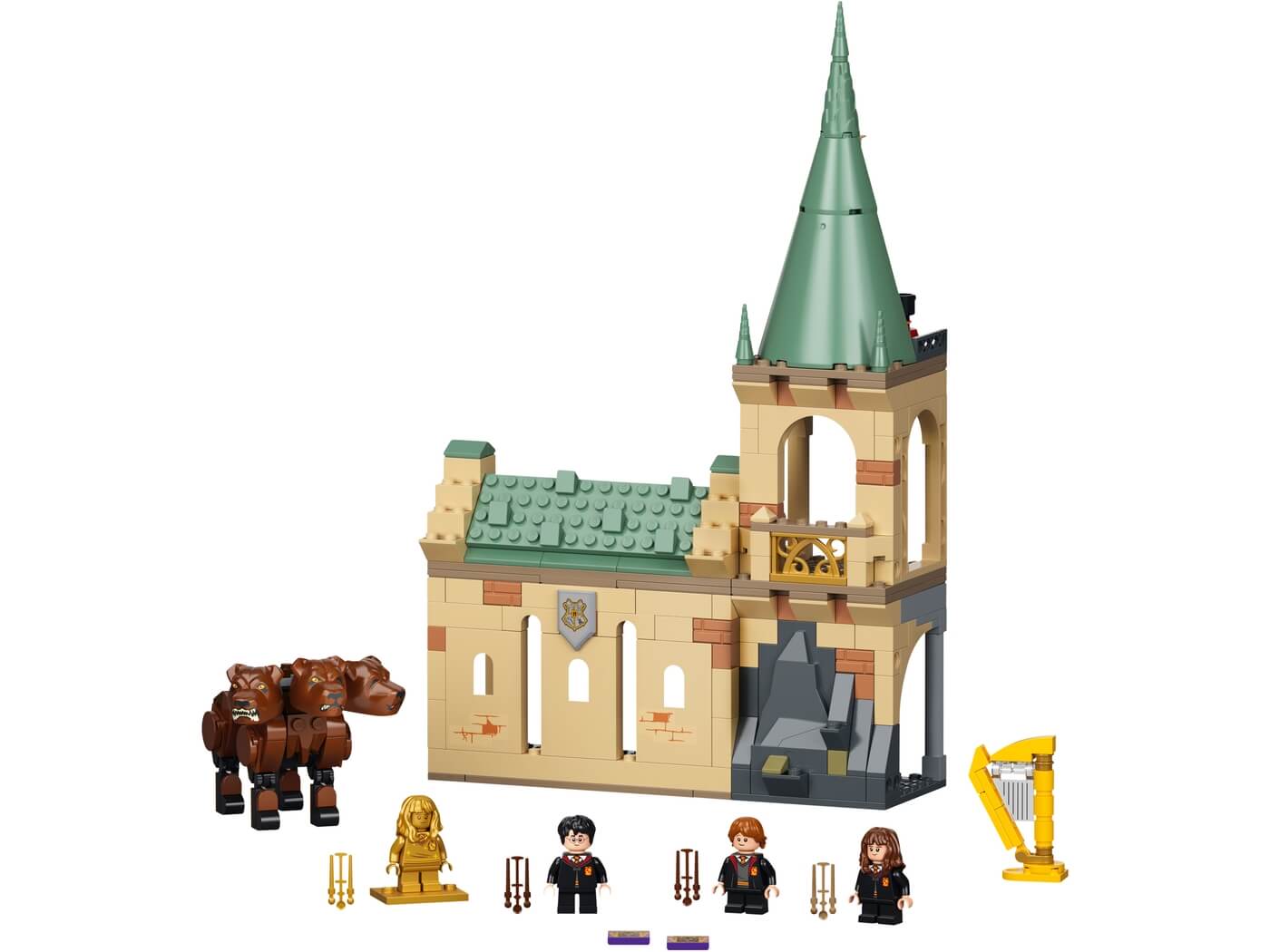 Hogwarts Encuentro con Fluffy ( Lego 76387 ) imagen a