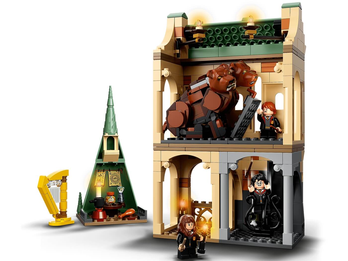Hogwarts Encuentro con Fluffy ( Lego 76387 ) imagen e