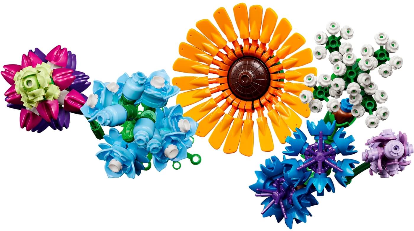 Ramo de Flores Silvestres ( Lego 10313 ) imagen d