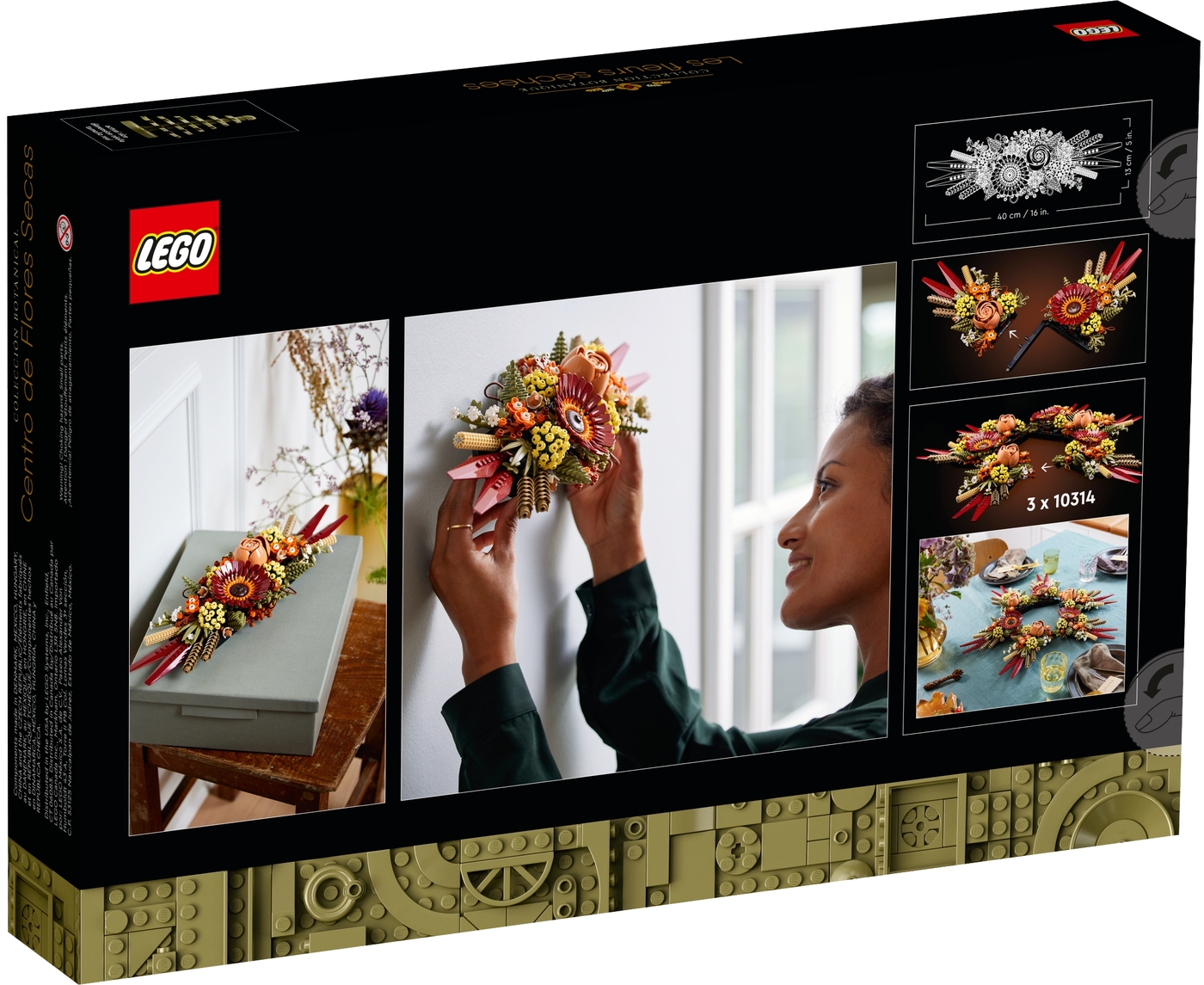 Centro de Flores Secas ( Lego 10314 ) imagen f