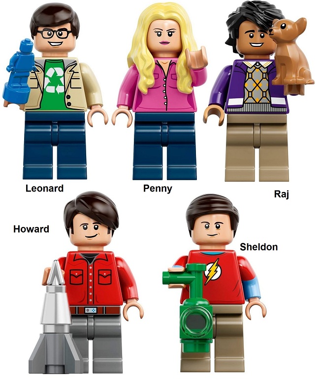 Lego Ideas. Big Bang Theory ( Lego 21302 ) imagen b