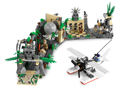 Escapada del Templo ( Lego 7623 ) imagen a