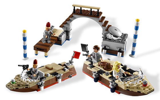 Persecución en el Canal de Venecia ( Lego 7197 ) imagen a
