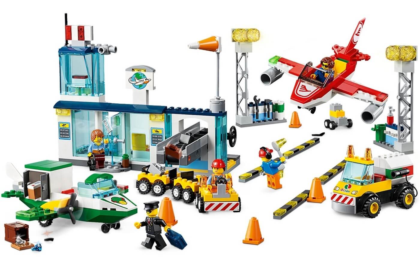 Gran aeropuerto de la ciudad ( Lego 10764 ) imagen b