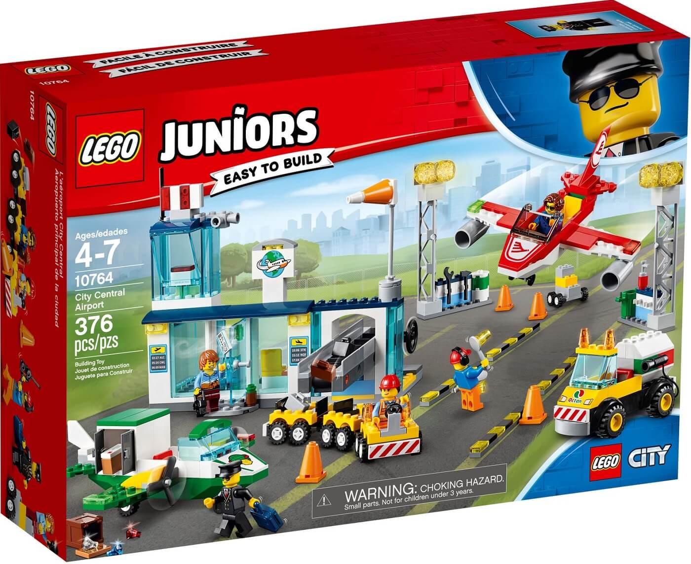 Gran aeropuerto de la ciudad ( Lego 10764 ) imagen e