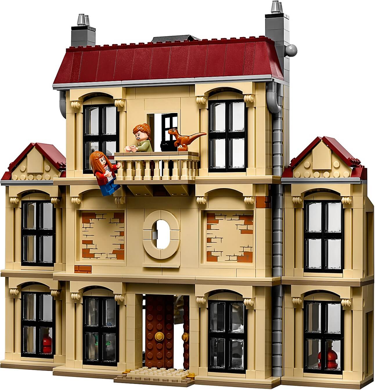 Caos del Indorraptor en la mansión Lockwood ( Lego 75930 ) imagen b