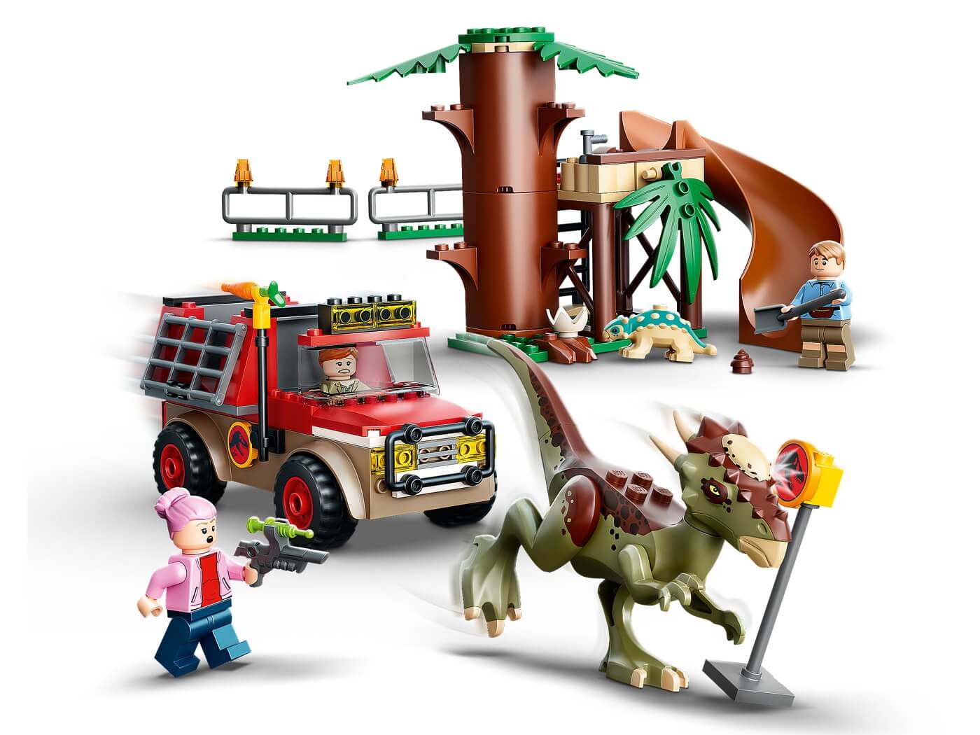 Huida del Dinosaurio Stygimoloch ( Lego 76939 ) imagen b