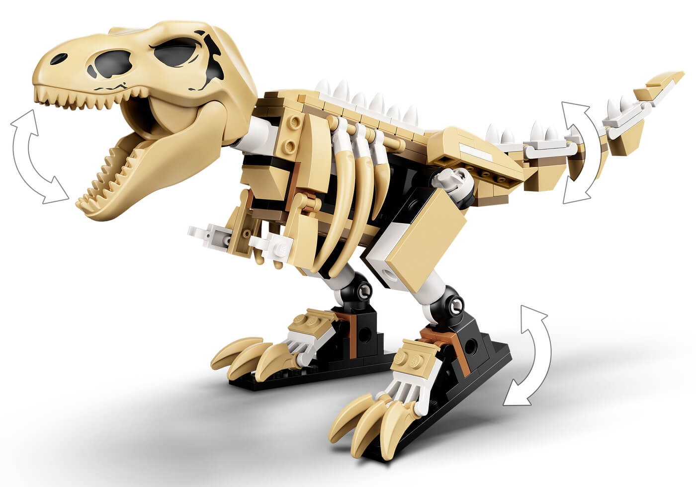 Exposicion del Dinosaurio T-Rex Fosilizado ( Lego 76940 ) imagen f