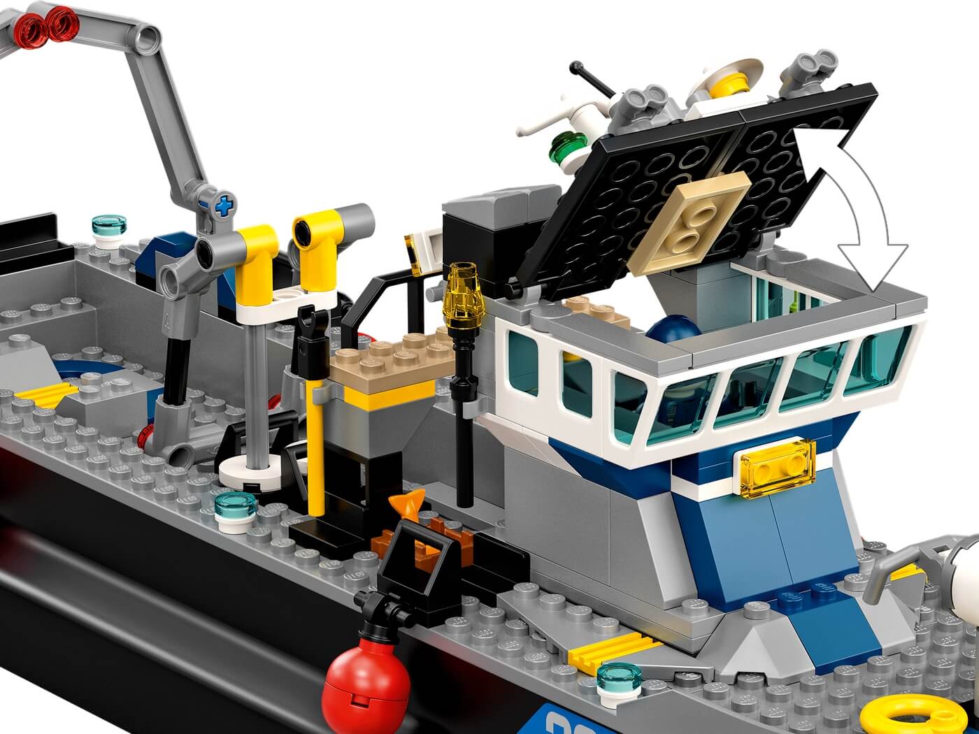 Fuga del Barco del Dinosaurio Baryonyx ( Lego 76942 ) imagen g