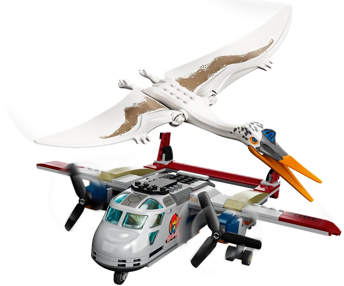 Emboscada Aérea del Quetzalcoatlus ( Lego 76947 ) imagen c