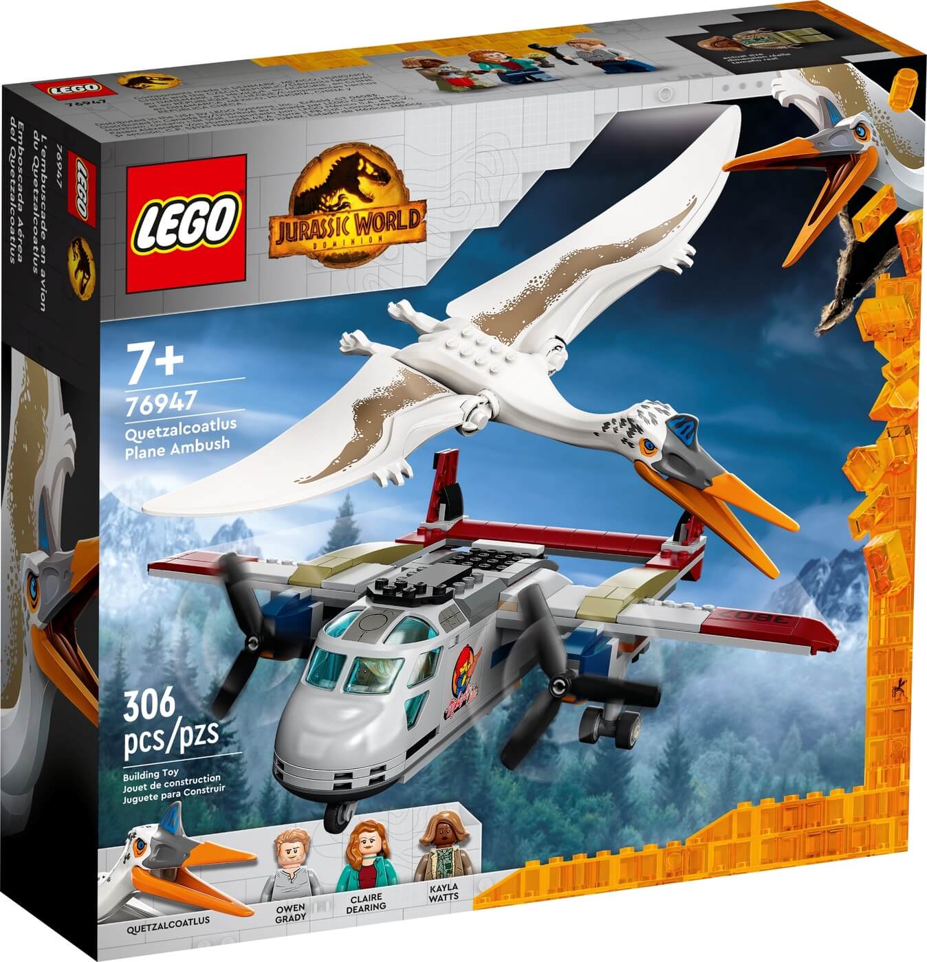 Emboscada Aérea del Quetzalcoatlus ( Lego 76947 ) imagen e