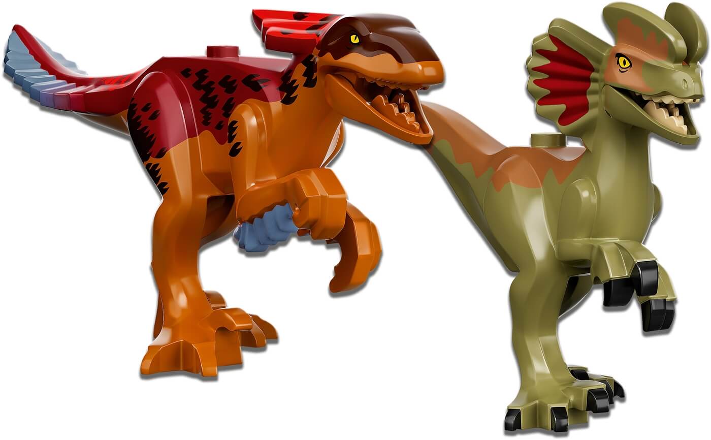 Transporte del Pyrorraptor y el Dilofosaurio ( Lego 76951 ) imagen d