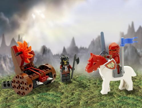 Catapulta de Bolas de Fuego ( Lego 8873 ) imagen a