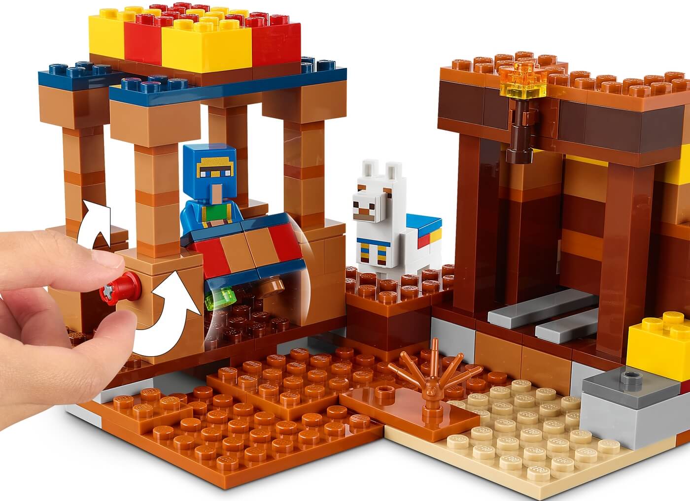 El Puesto Comercial ( Lego 21167 ) imagen e