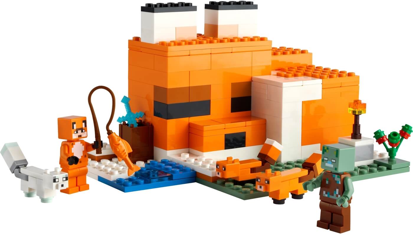El Refugio Zorro ( Lego 21178 ) imagen a