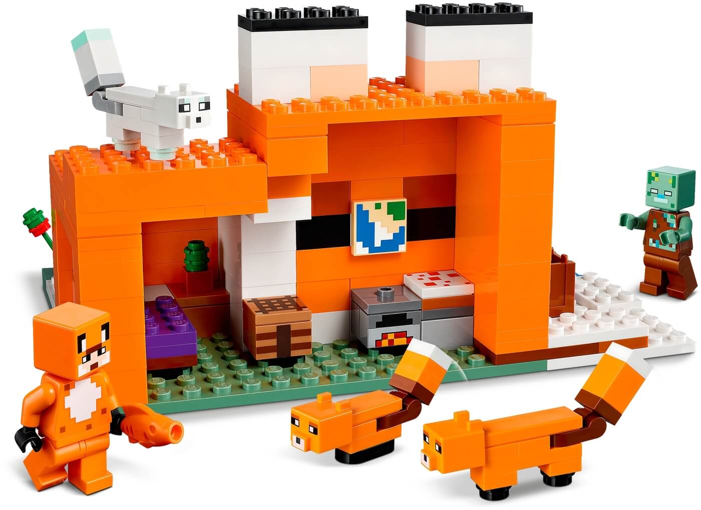 El Refugio Zorro ( Lego 21178 ) imagen b