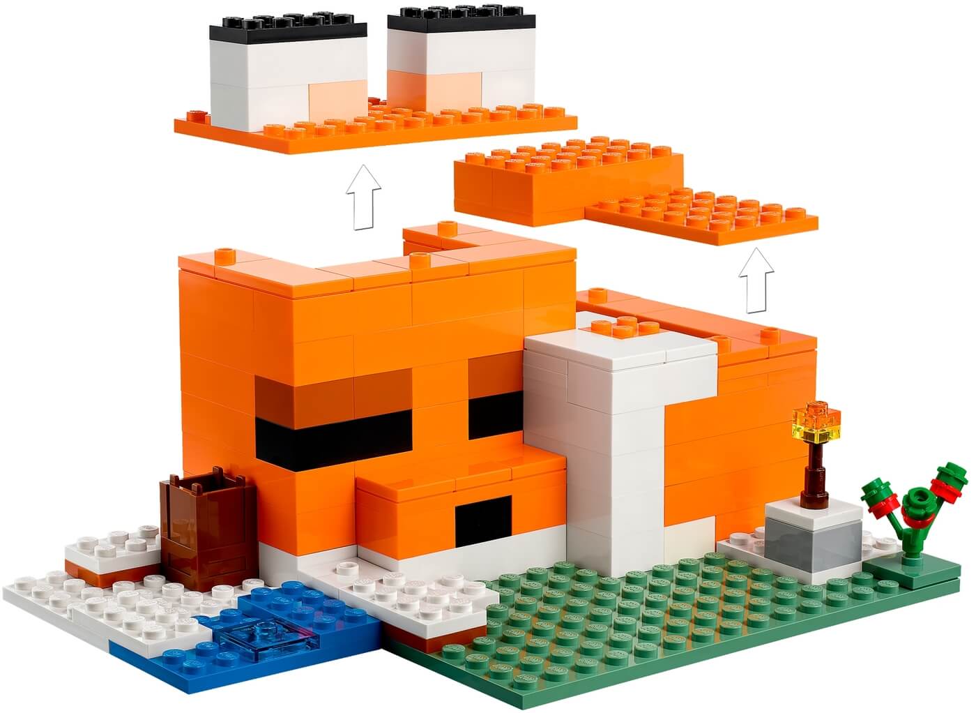 El Refugio Zorro ( Lego 21178 ) imagen c