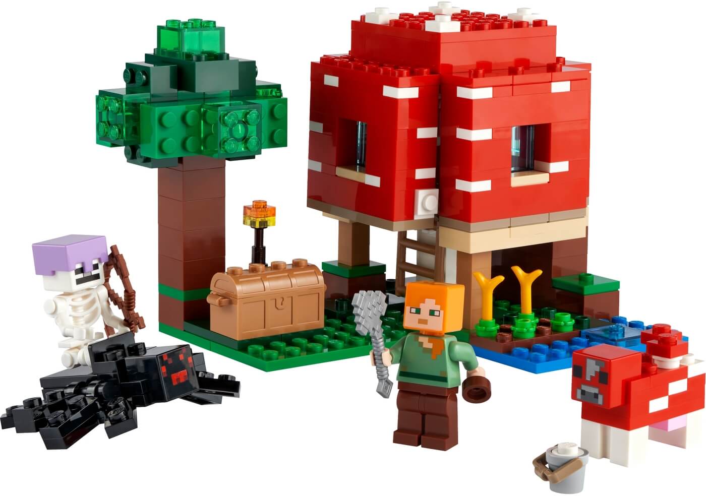 La Casa Champiñon ( Lego 21179 ) imagen a