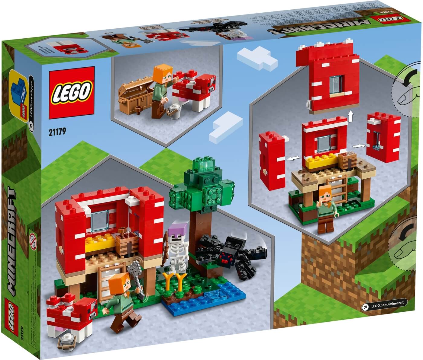 La Casa Champiñon ( Lego 21179 ) imagen f