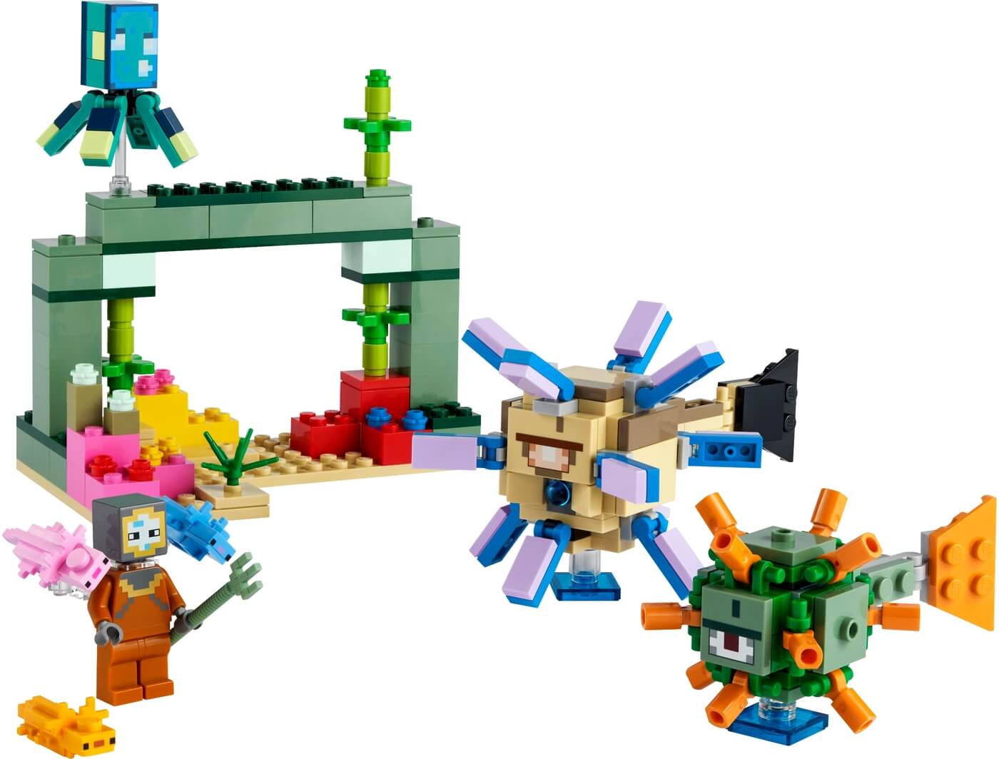 La Batalla contra el Guardian ( Lego 21180 ) imagen a