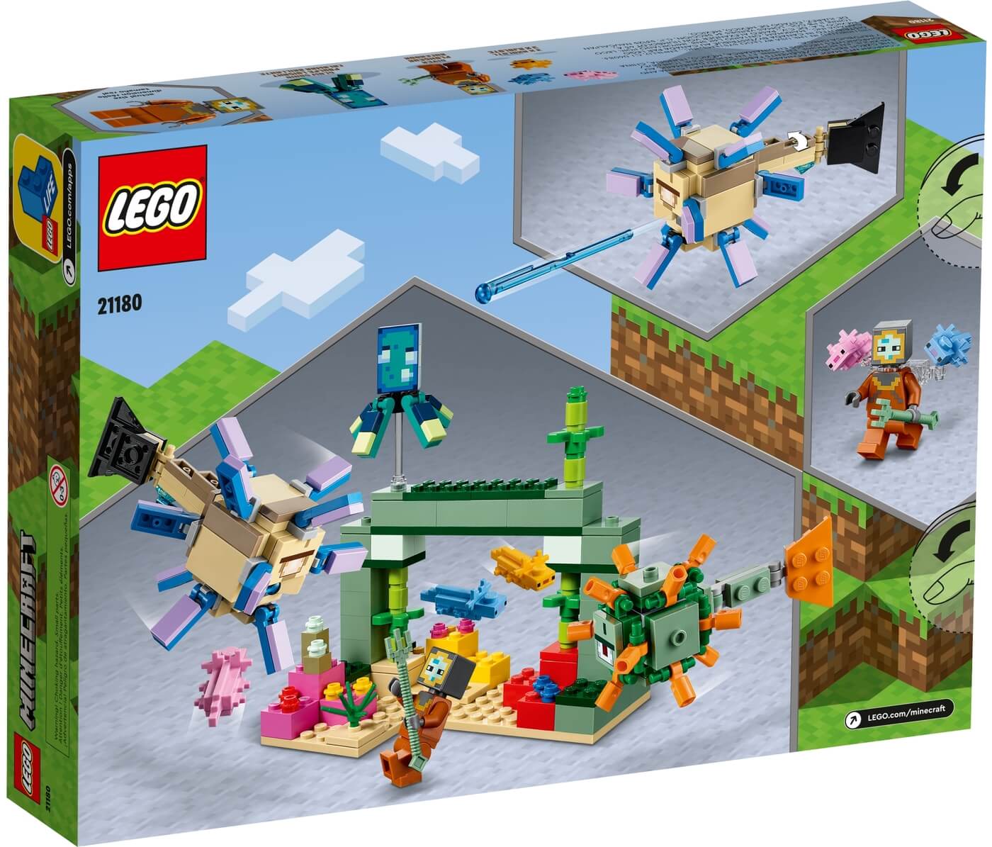 La Batalla contra el Guardian ( Lego 21180 ) imagen f