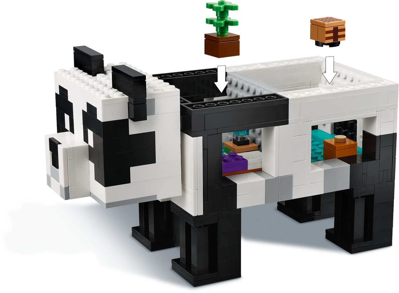 El Refugio Panda ( Lego 21245 ) imagen d