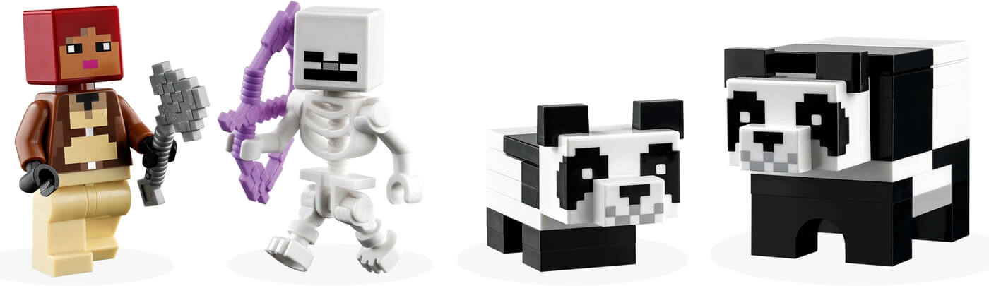 El Refugio Panda ( Lego 21245 ) imagen e