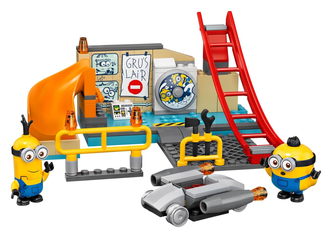Minions en el Laboratorio de Gru ( Lego 75546 ) imagen a