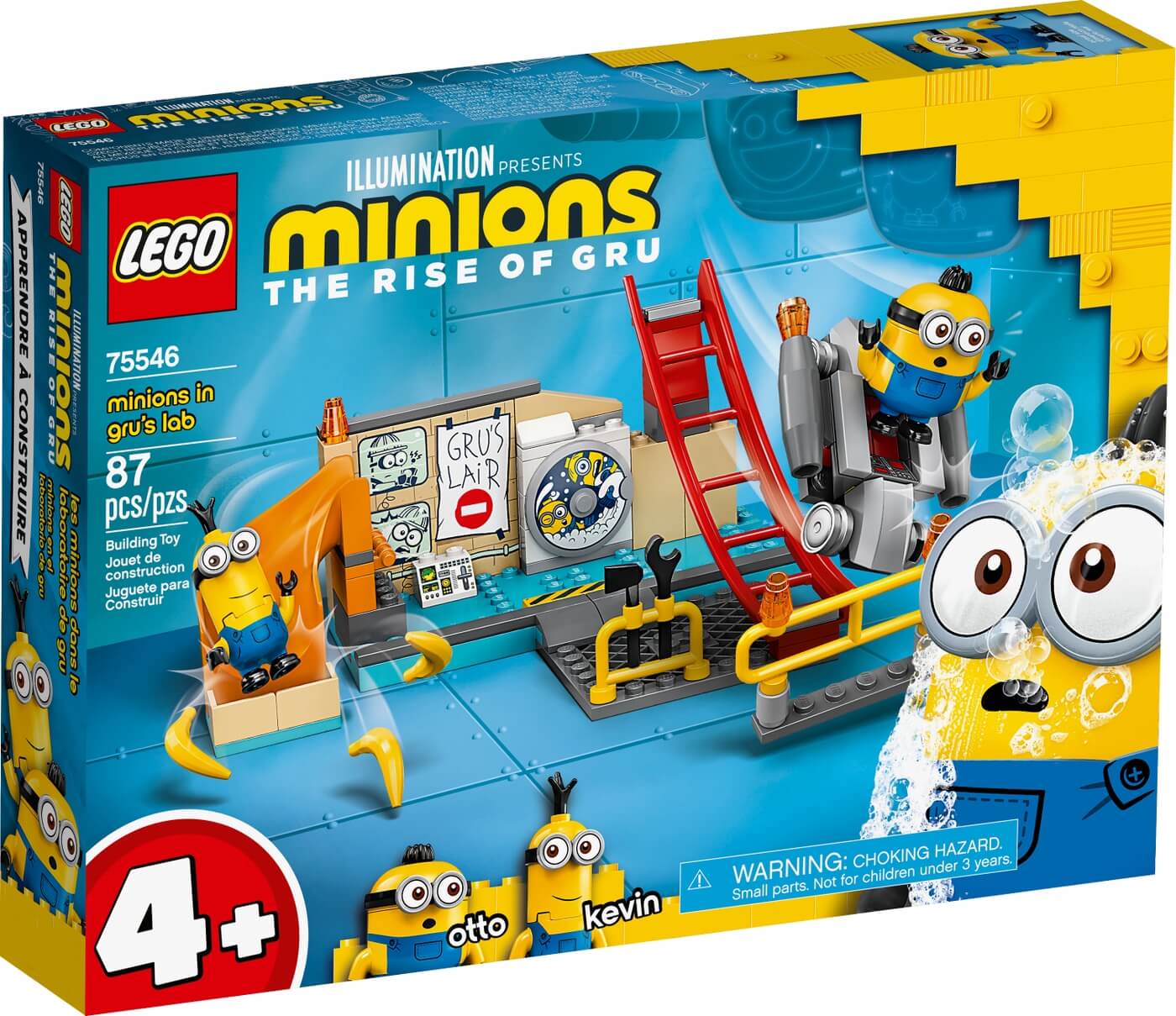 Minions en el Laboratorio de Gru ( Lego 75546 ) imagen g