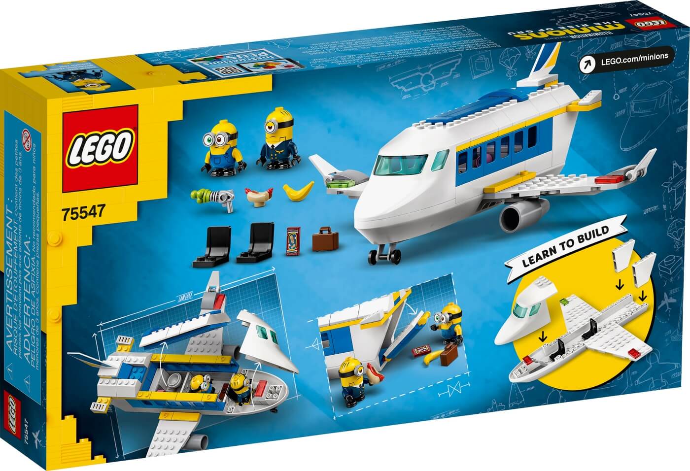 Minion Piloto en Practicas ( Lego 75547 ) imagen g