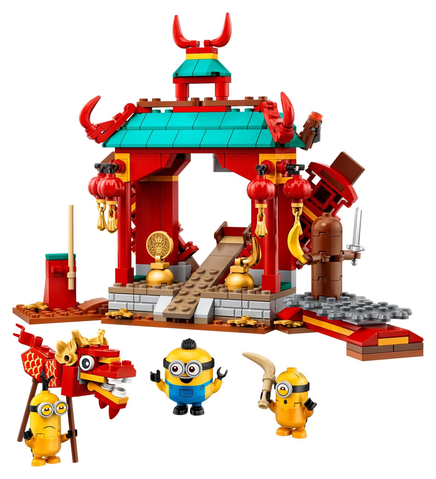 Duelo de Kung-fu de los Minions ( Lego 75550 ) imagen a
