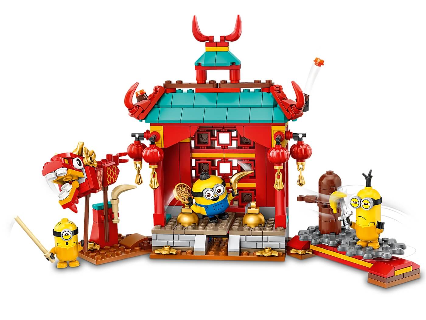 Duelo de Kung-fu de los Minions ( Lego 75550 ) imagen d