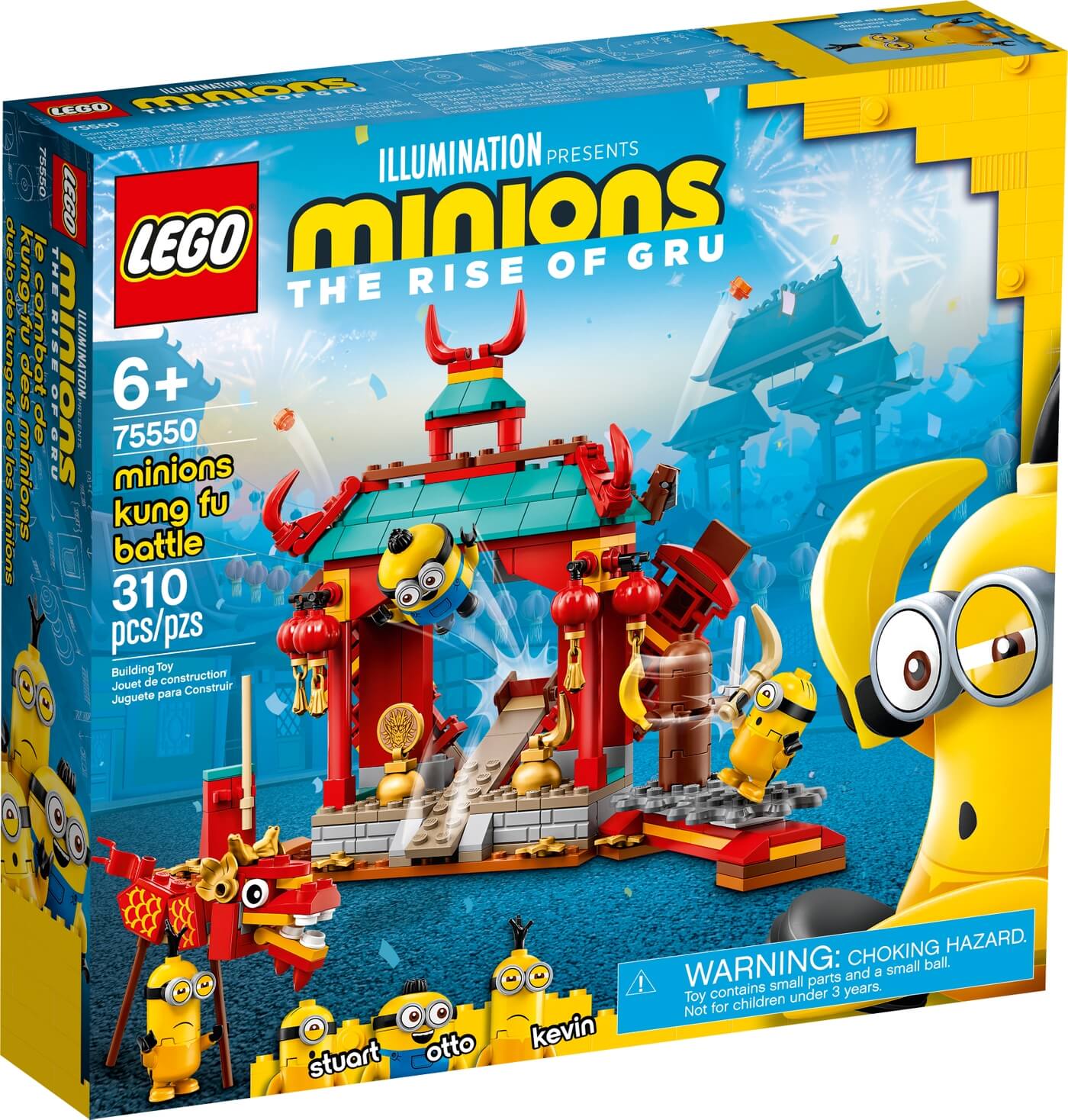 Duelo de Kung-fu de los Minions ( Lego 75550 ) imagen h
