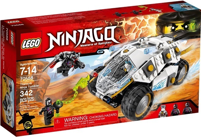 Tumbler Ninja de Titanio ( Lego 70588 ) imagen f
