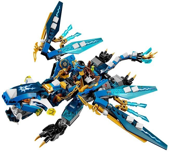 Dragón elemental de Jay ( Lego 70602 ) imagen b