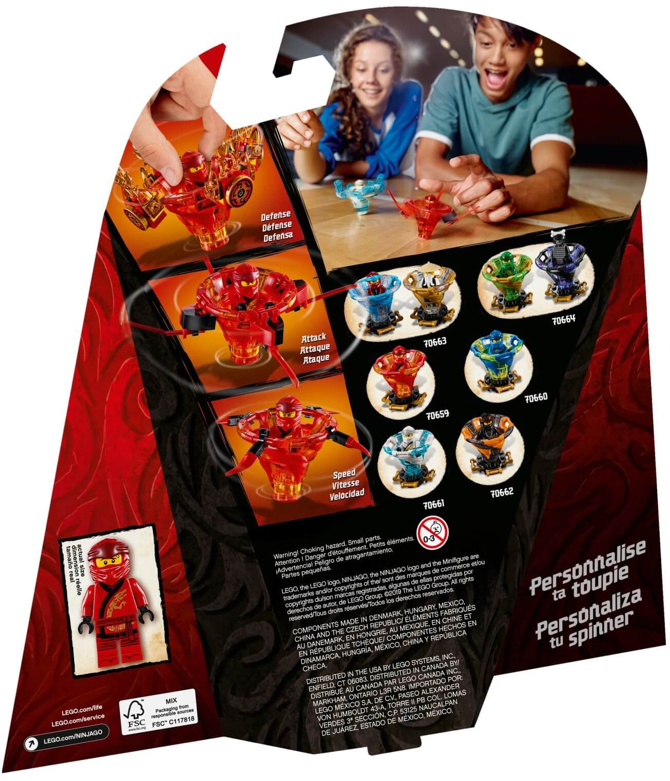 Spinjitzu Kai ( Lego 70659 ) imagen c