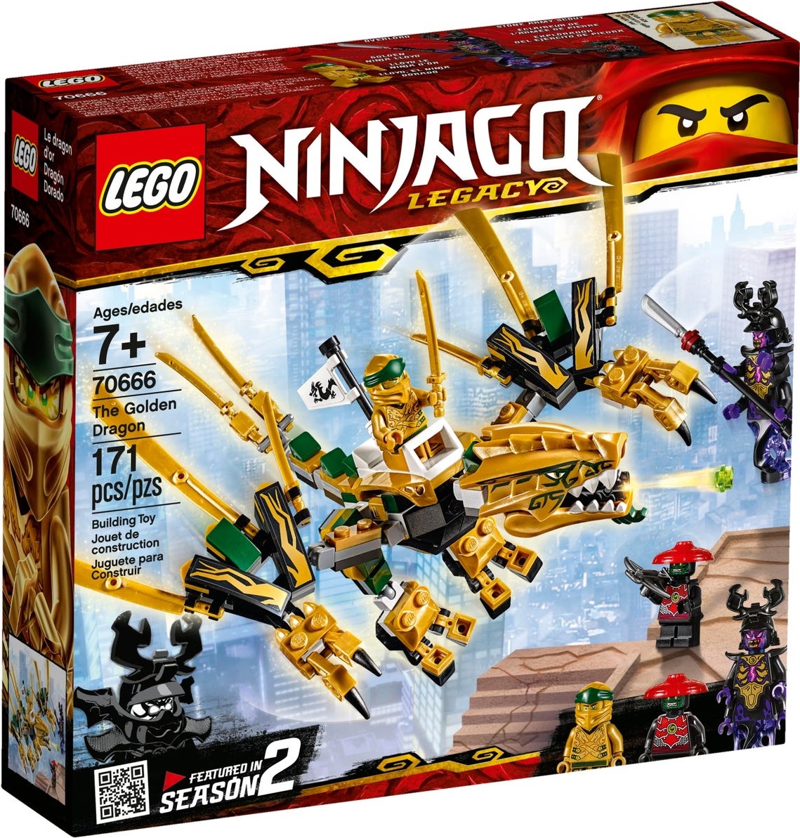 Dragon Dorado ( Lego 70666 ) imagen f