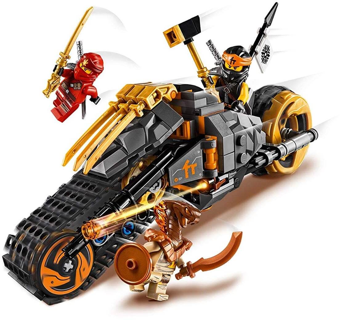 Moto Todoterreno de Cole ( Lego 70672 ) imagen a
