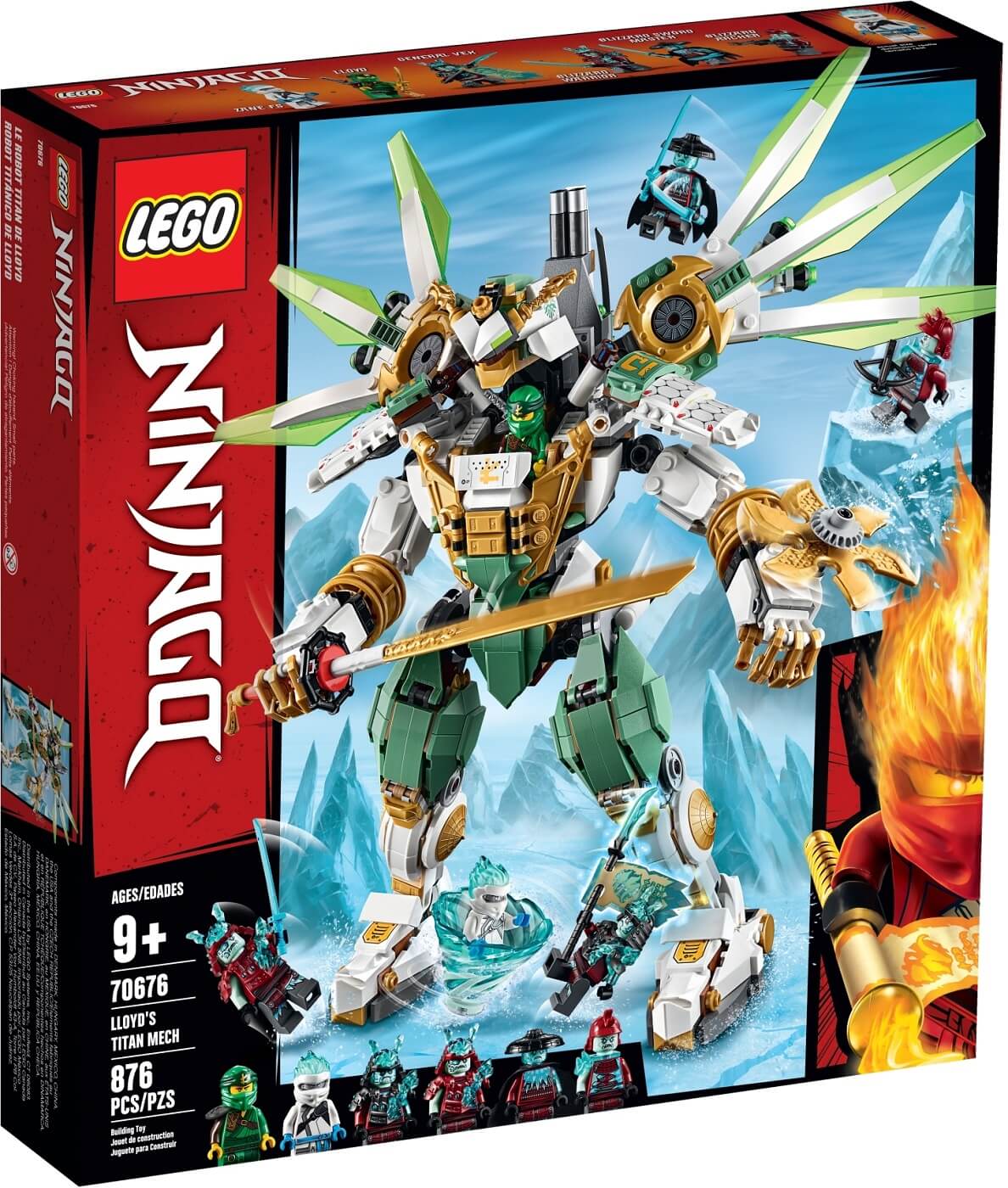 Titan Robot de Lloyd ( Lego 70676 ) imagen e