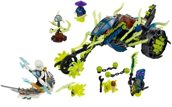 Emboscada de la moto encadenada ( Lego 70730 ) imagen a